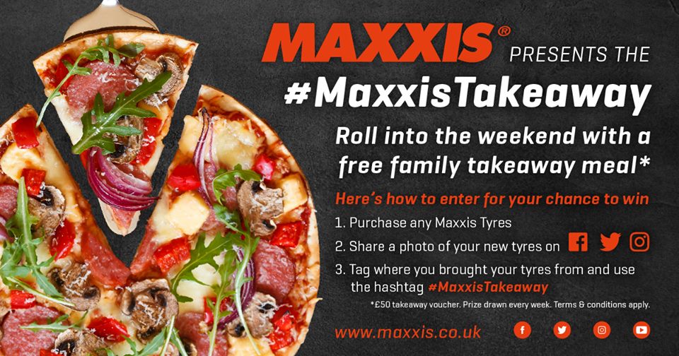 Maxxis Tyres Takeaway competition