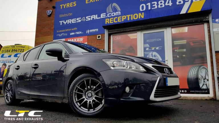 Calibre Suzuka Alloy Wheels 17″ Gun Metal for Lexus CT200