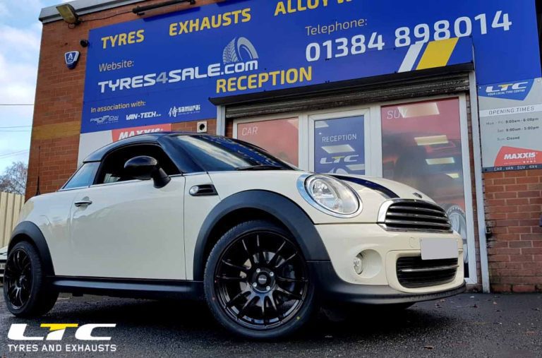 Calibre Suzuka Alloy Wheels 17 inch Gloss Black for Mini Coupe