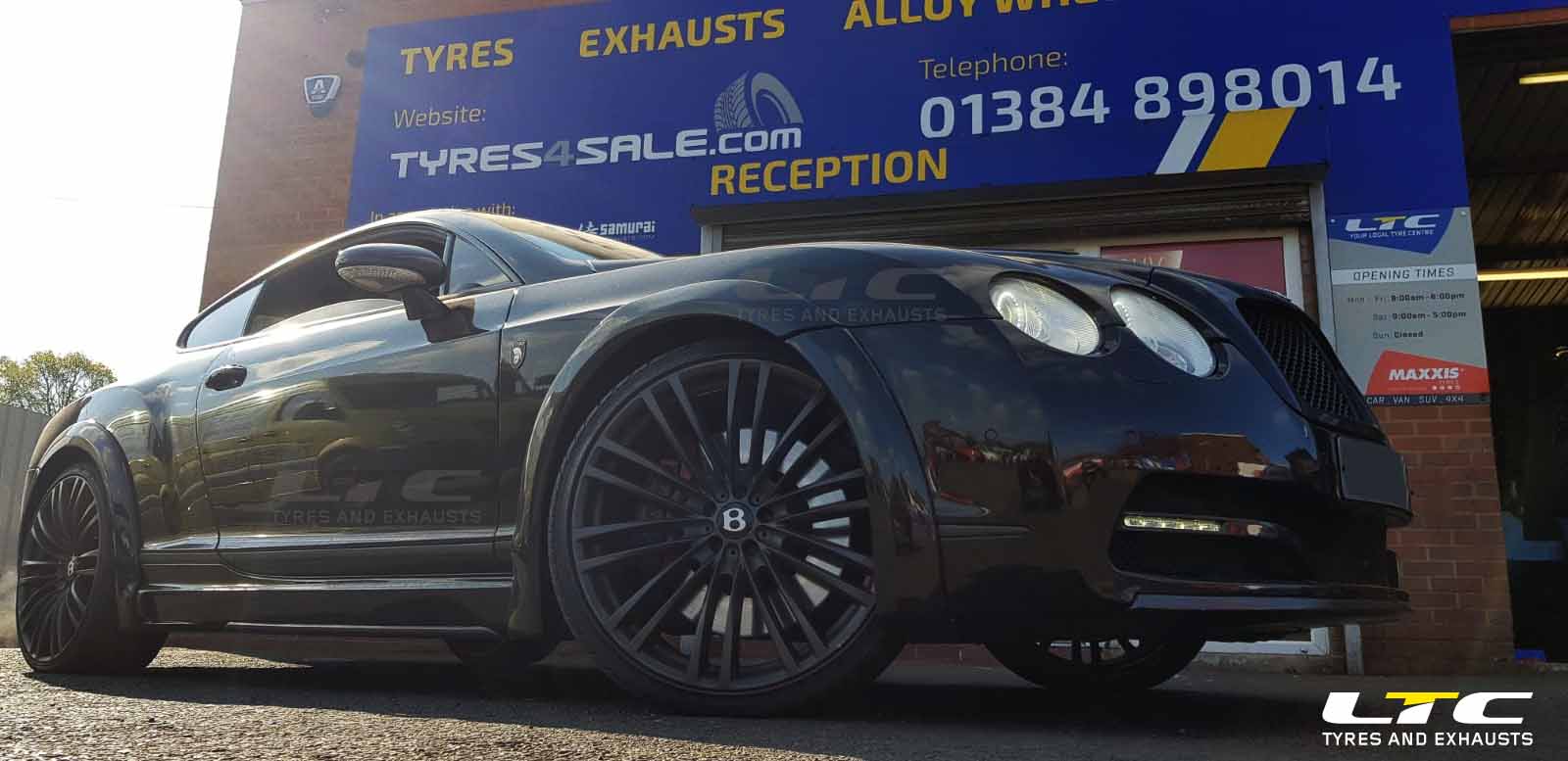 SSR 3 Alloy wheels for Bentley Continental GT