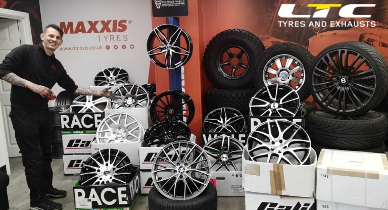 Car and Van Alloy Wheels available at LTC Tyres and Exhausts