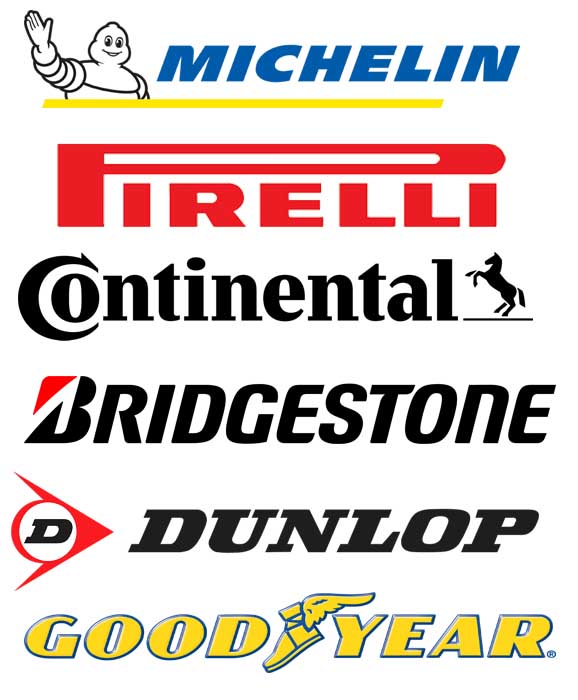 Premium Brand Tyres available Goodyear, Pirelli, Michelin, dunlop and continental at LTC Tyres and Exhausts