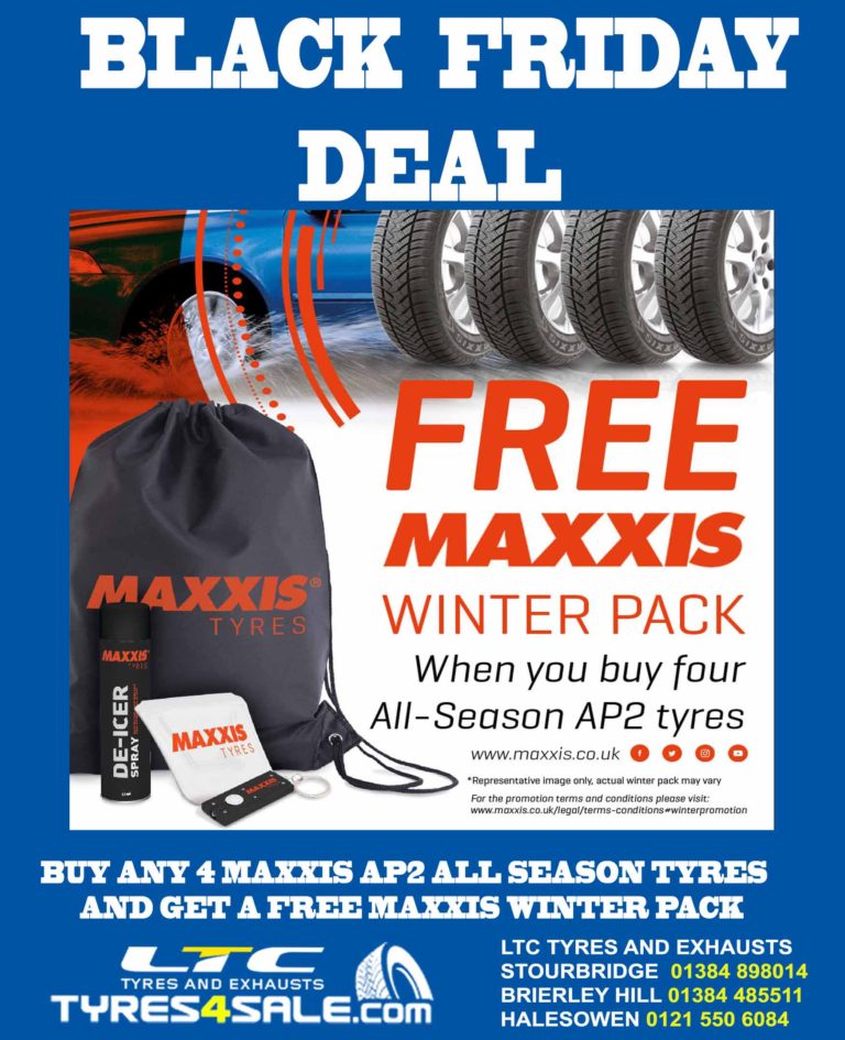 BLACK FRIDAY MAXXIS ALL SEASON TYRE SALE