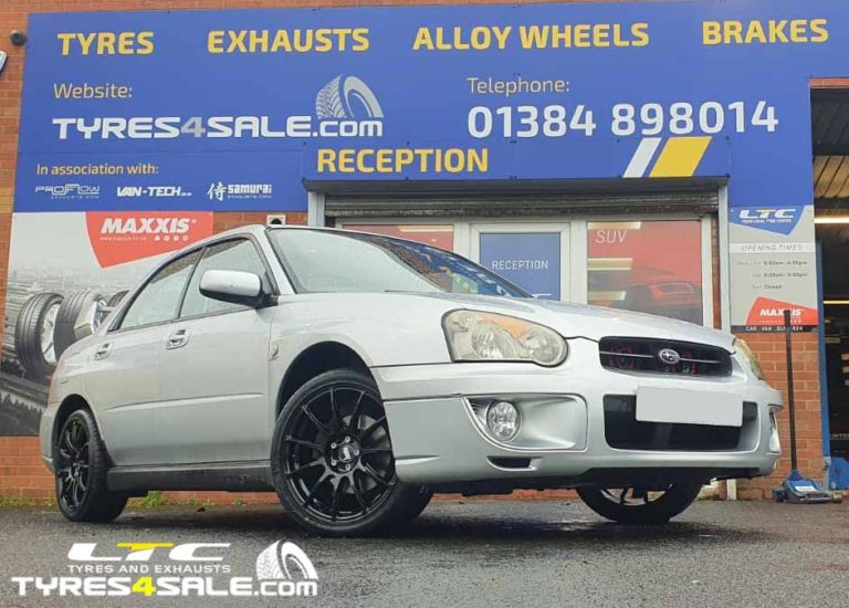 Bola VST 17" Alloy Wheels fitted to Subaru Impreza