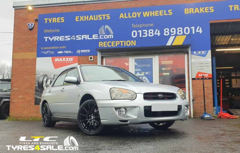 Bola VST 17" Alloy Wheels fitted to Subaru Impreza