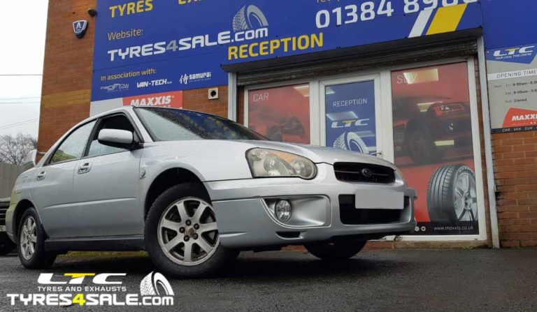 Bola VST 17" Alloy Wheels fitted to Subaru Impreza