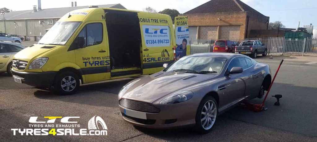 Mobile fitting All-Season tyres ltc tyres and exhausts
