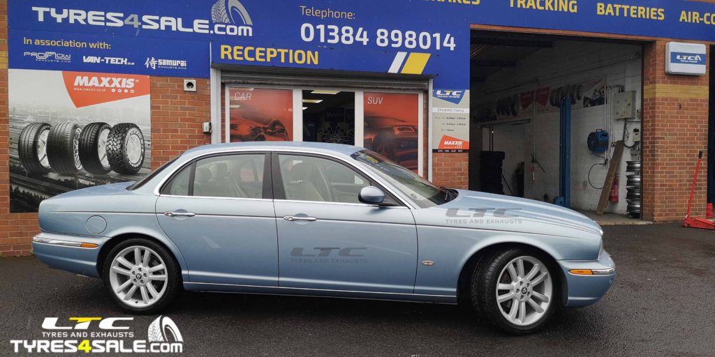 Genuine Jaguar Alloy Wheels refurbishment – Powder Coating Service LTC tyres
