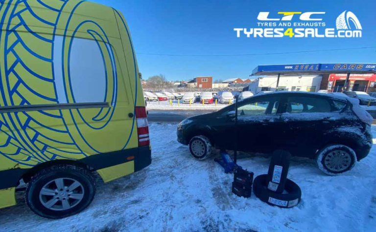Winter Mobile Tyre Fitting Service LTC Tyres and Exhausts