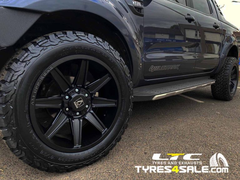 Ford Ranger Alloy Wheels Axe AT3 20" and a set of BF Goodrich All Terrain T/A KO2 Tyres