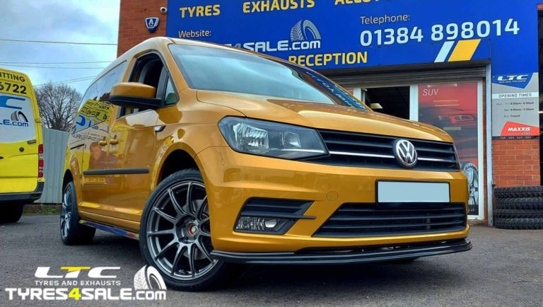 VW Caddy BOLA VST Alloy Wheels 18" and a set of Maxxis HP5 Tyres