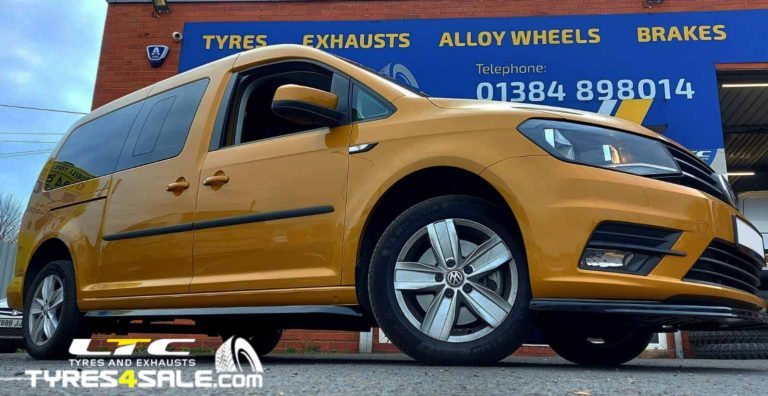 VW Caddy BOLA VST Alloy Wheels 18" and a set of Maxxis HP5 Tyres