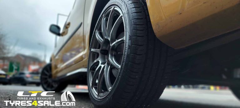 VW Caddy BOLA VST Alloy Wheels 18" and a set of Maxxis HP5 Tyres