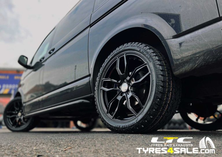 VW Transporter T6 Alloy Wheel Refurbishment Service and Matador All Terrian Tyres