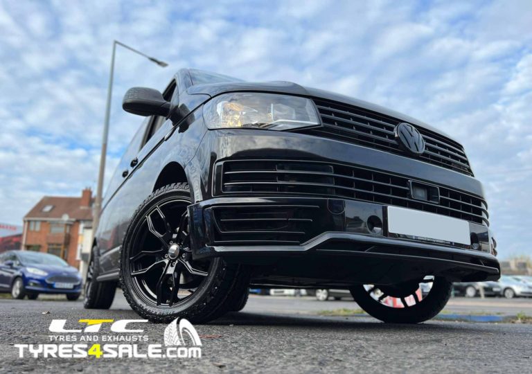 VW Transporter T6 Alloy Wheel Refurbishment Service and Matador All Terrian Tyres