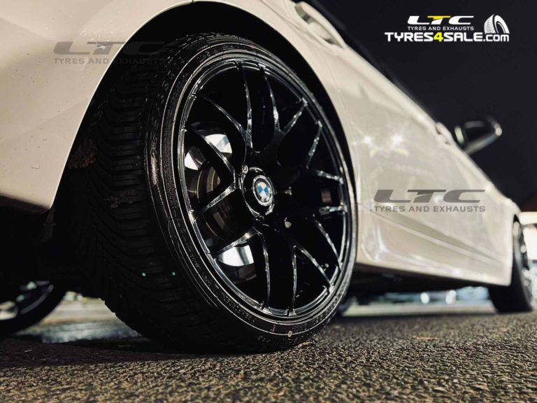 Romac Radium 19" Black Alloy Wheels and All Season Tyres for BMW 3 Series