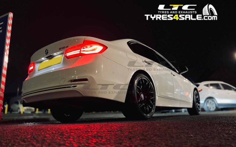 Romac Radium 19" Black Alloy Wheels and All Season Tyres for BMW 3 Series