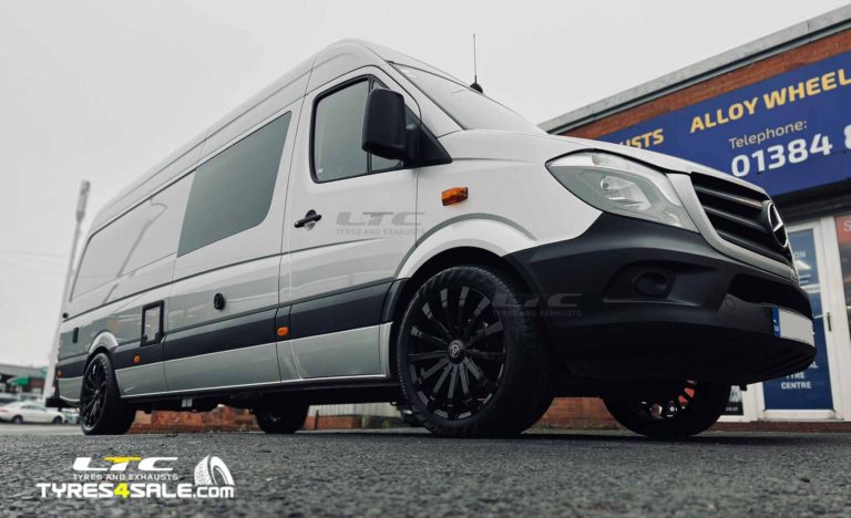 Set of Brand new Wolfrace Renaissance 20" Alloy Wheels for Mercedes Sprinter
