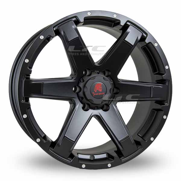 Ford Ranger Alloy Wheels Tomohawk Chinook 20" and a set of 285/50 20 112H Yokohama Geolander A/T All Terrain G015 Tyres