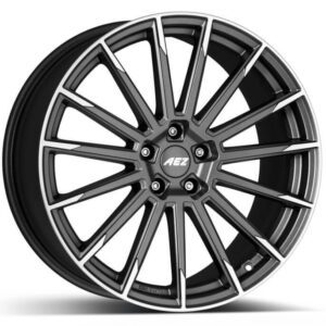 AEZ Atlanta Titan Alloy Wheels - Graphite Matt and Polished