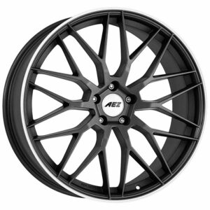 AEZ Crest Dark Alloy Wheels - Gunmetal and Polished