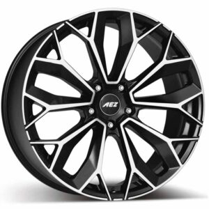 AEZ Leipzig Dark 20" Alloy Wheels - Black and Polished