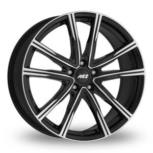 AEZ Montreal Dark Alloy Wheels - Black & Polished