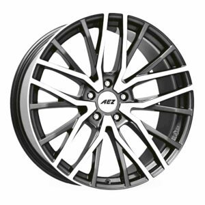 AEZ Panama Dark Alloy Wheels - Gunmetal & Polished