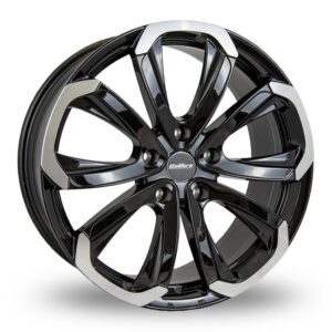 Calibre Havana 20" Alloy Wheels - Black and Polished