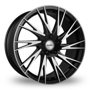 Calibre Storm 20" Alloy Wheels - Black and Polished
