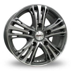 Calibre Odyssey Alloy Wheels - Gunmetal & Polished