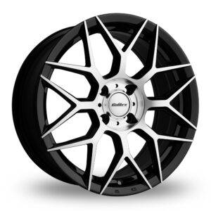 Calibre Spa Alloy Wheels - Black & Polished