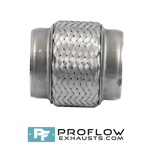 Stainless Steel Exhaust Flexi Pipe 2.5″/4″ (63mm/101mm) - Proflow Stainless Steel Exhaust Flexi PIPE