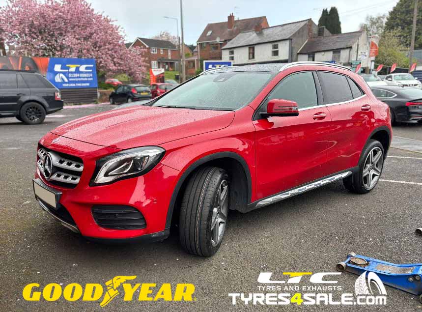 Goodyear Eagle F1 Tyres for Mercedes GLA available at LTC Tyres and Exhausts