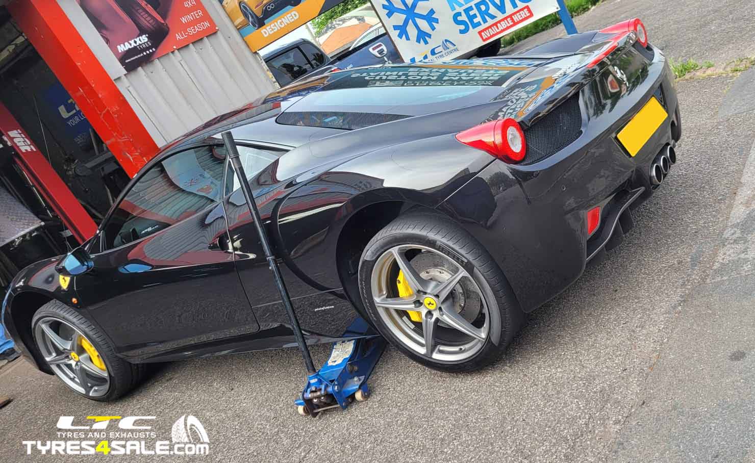 Pirelli Pzero 295/35ZR20 105Y XL | FERRARI Tyres available at LTC Tyres and Exhausts