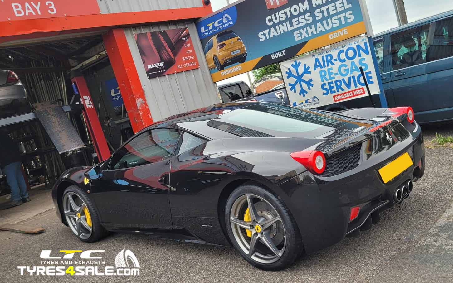 Pirelli Pzero 295/35ZR20 105Y XL | FERRARI Tyres available at LTC Tyres and Exhausts