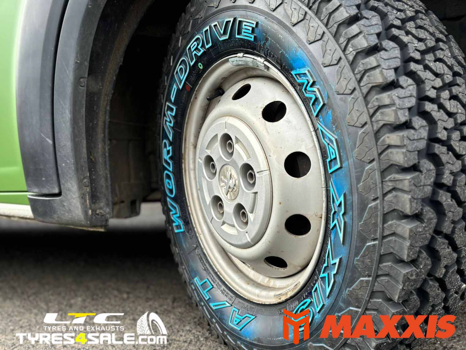 Maxxis AT-980 Worm Drive Tyres - Fiat Ducato Camper Van - LTC Tyres and Exhausts
