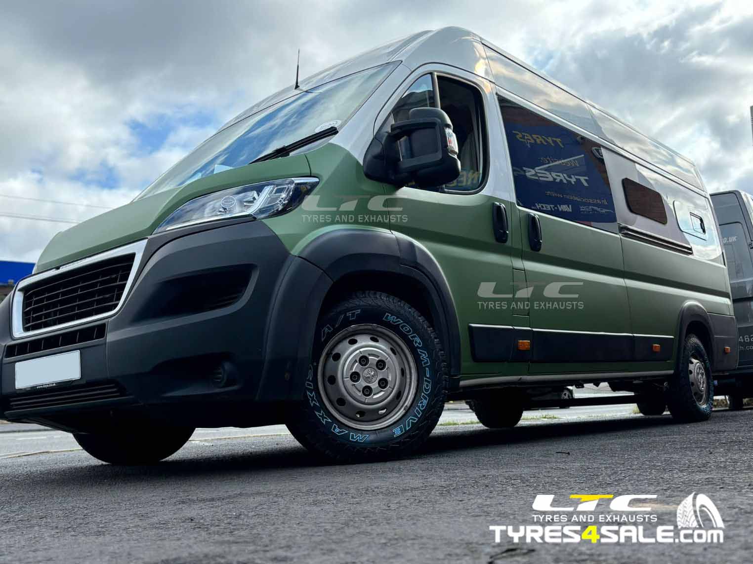 Maxxis AT-980 Worm Drive Tyres - Fiat Ducato Camper Van - LTC Tyres and Exhausts
