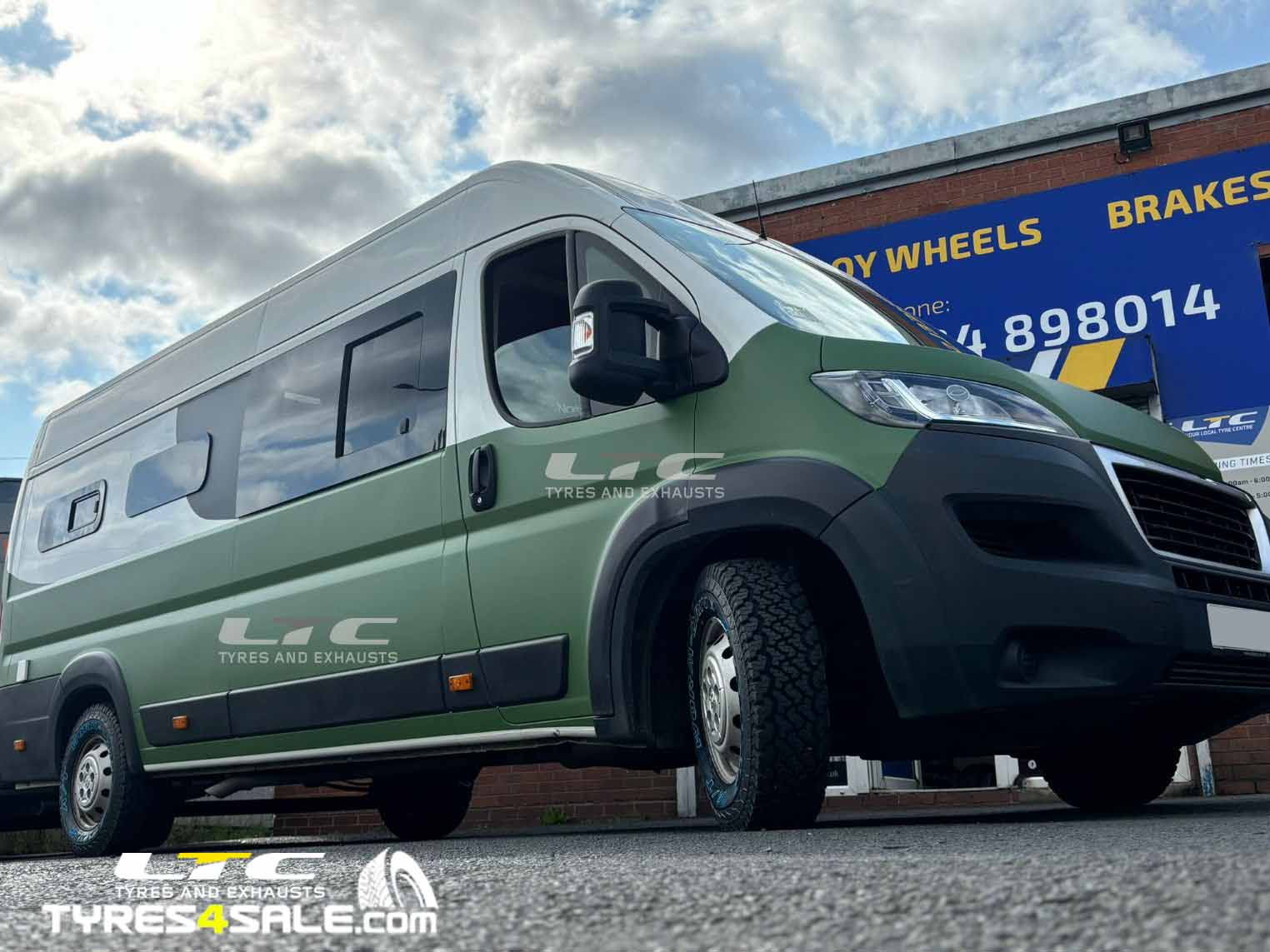 Maxxis AT-980 Worm Drive Tyres - Fiat Ducato Camper Van - LTC Tyres and Exhausts