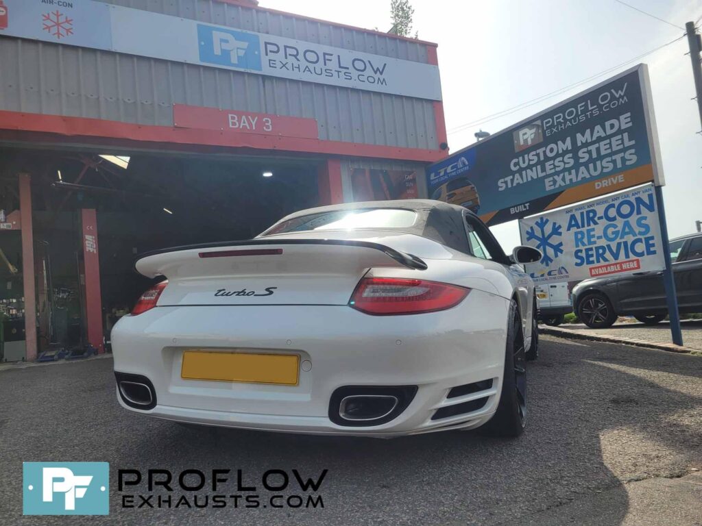Porsche stainless steel exhaust system. LTC tyres and Exhausts, The best exhaust centre