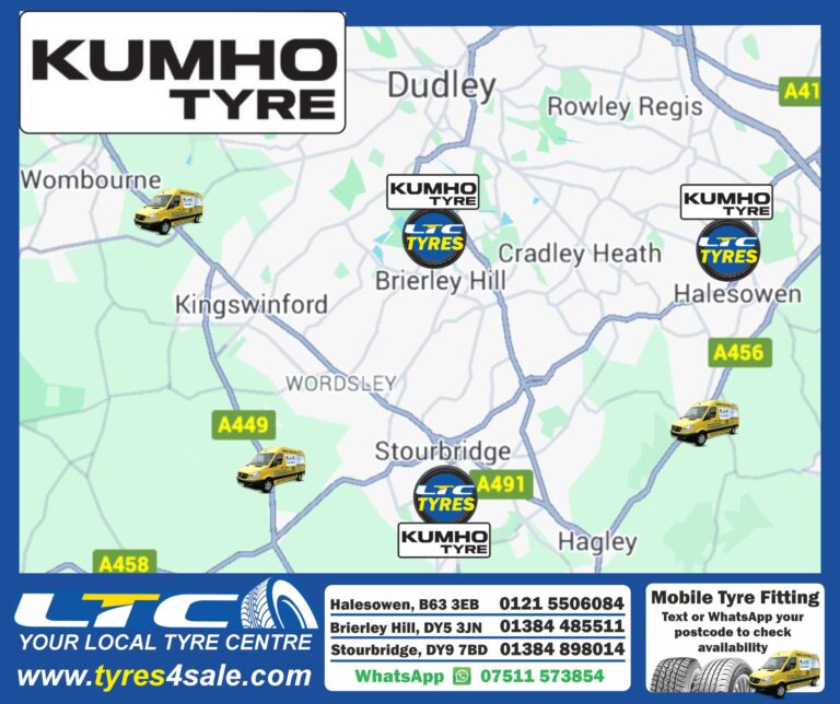 KUMHO TYRES KINGSWINFORD - LTC TYRES AND EXHAUSTS
