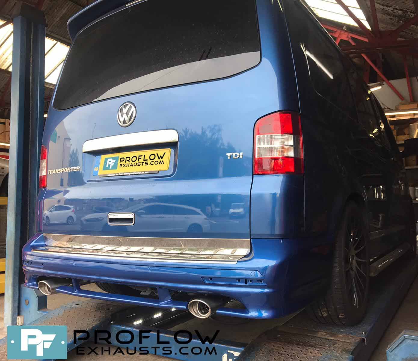 208105546_4460850093926602_3083578585740730785_n VW T5 T5.1 Transporter Stainless Steel Custom Exhaust System Twin Tailpipes