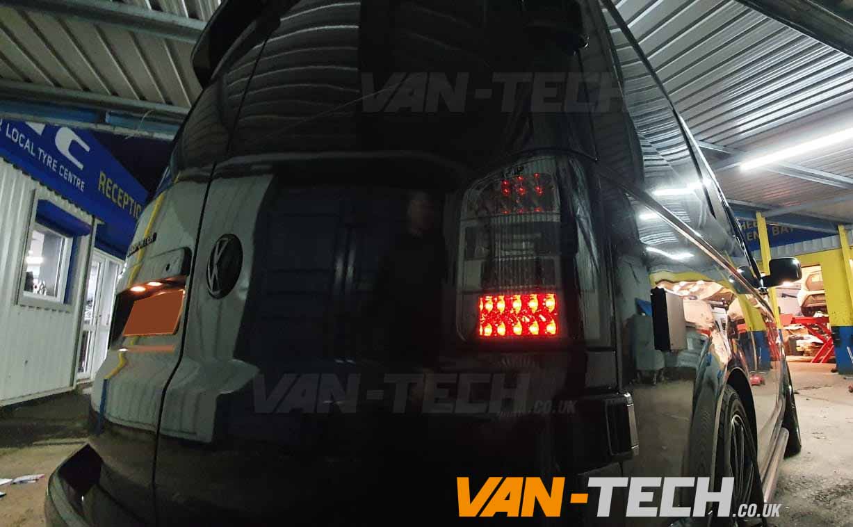 81876407_2747746728651462_6642233035695587328_o VW T5 T5.1 LED Smoked Rear Lights Barn Door