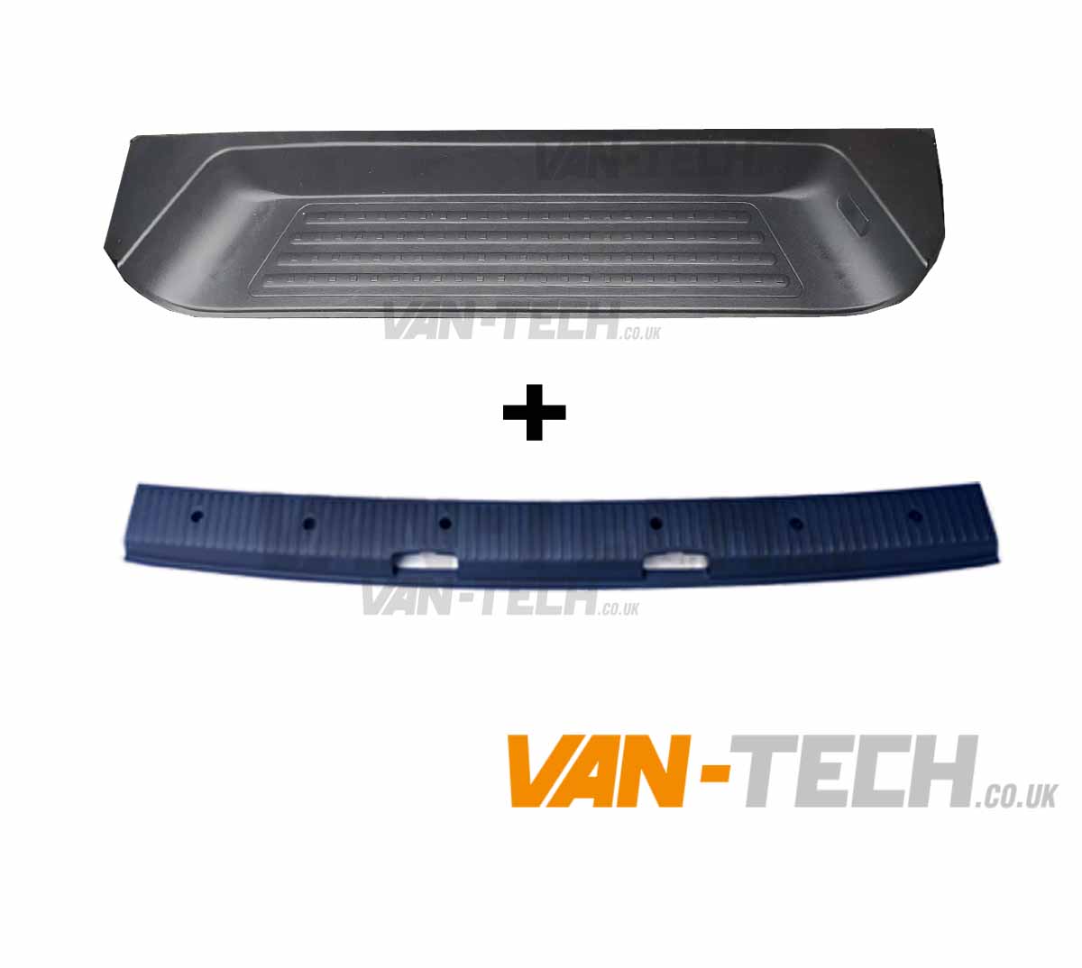 Interior-Deep-step-and-tailgate-threshold-cover-vw-transporter-t5-t5.-and-t6-vans-2.Barndoor VW T5 T5.1 T6 T6.1 Interior Deep Step & Threshold Cover Barn Door