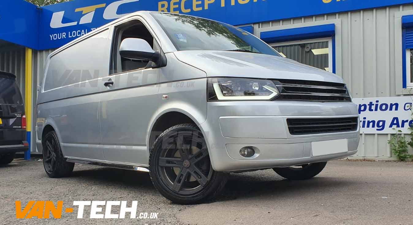 VW-T5-T5.1-T6-Sportline-Side-Bars-Angular-Stainless-Steel-4 VW T5 T5.1 Sportline Side Bars Angular Stainless Steel SWB