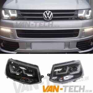 VW Transporter T5.1 LED DRL Light Bar Headlights 2010-2015