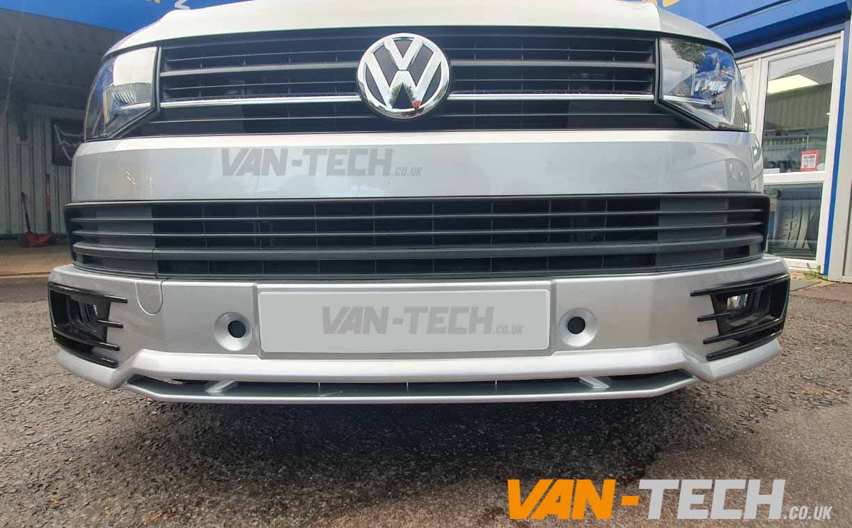 VW-Transporter-T6-Sportline-Lower-Bumper-Plastic-4 VW Transporter T6 Sportline Lower Bumper Plastic This VW Transporter T6 Sportline Lower Bumper Plastic has combination of great looks and are made to the highest standard. FREE SHIPPING to most of the UK!! (Scottish Highlands and Northern Ireland not included) VW Transporter T6 Sportline Lower Bumper Plastic Product features: Made from sturdy high quality Plastic Styling finish at fraction of main dealer prices Fantastic look Includes Fog Light Covers We offer a painting and fitting service for the VW Transporter T6 Sportline Style Plastic Front Lower Bumper Spoiler give our fitting centre a call with paint code required for a quote.