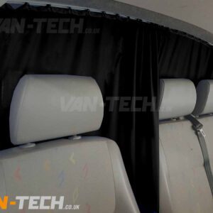 VW T5 T5.1 Van Transporter Interior Cab Divider Curtain VW T5 T5.1 Van Transporter Interior Cab Divider Curtain and Rail set really looks the part and will give you a nice and simple way to provide some extra privacy to the interior of your vehicle. Product Features: High Quality Blackout Curtain Pre drilled runners easy to fit with a screwdriver Tailor made for the VW T5 Transporter models increased privacy Fitting kit included VW T5 T5.1 Van Transporter Interior Cab Divider Curtain VW T5 T5.1 Van Transporter Interior Cab Divider Curtain and Rail set really looks the part and will give you a nice and simple way to provide some extra privacy to the interior of your vehicle. Product Features: High Quality Blackout Curtain Pre drilled runners easy to fit with a screwdriver Tailor made for the VW T6 Transporter models increased privacy Fitting kit included