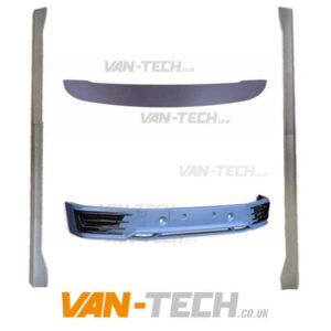VW T6 Styling Kit for SWB, Side Skirt, Bumper, Spoiler for Tailgate
