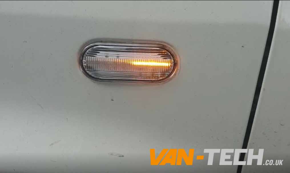 clear-indicator-3 VW T5 T5.1 Transporter Clear Dynamic Side Repeaters These VW T5 T5.1 Transporter Clear Dynamic Side Repeaters made to the highest standard when you buy and fit these you’ll appreciate the solid quality knowing that you won’t have any problems. Fits VW Transporter T5 T5.1 models 2003- onwards Clear Side Repeater Dynamic side repeaters Simple plug and play design E marked and road legal Also fits many other VW vehicles such as Golf, Caddy, Polo, Lupo